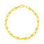 Bracelet en chaîne Jax en or jaune 14 carats - 7 1/2 pouces