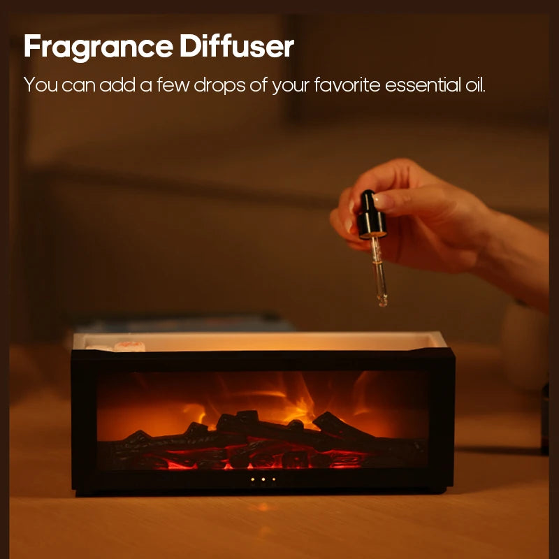 Flame Atmosphere Humidifier - Automatic Large Spray