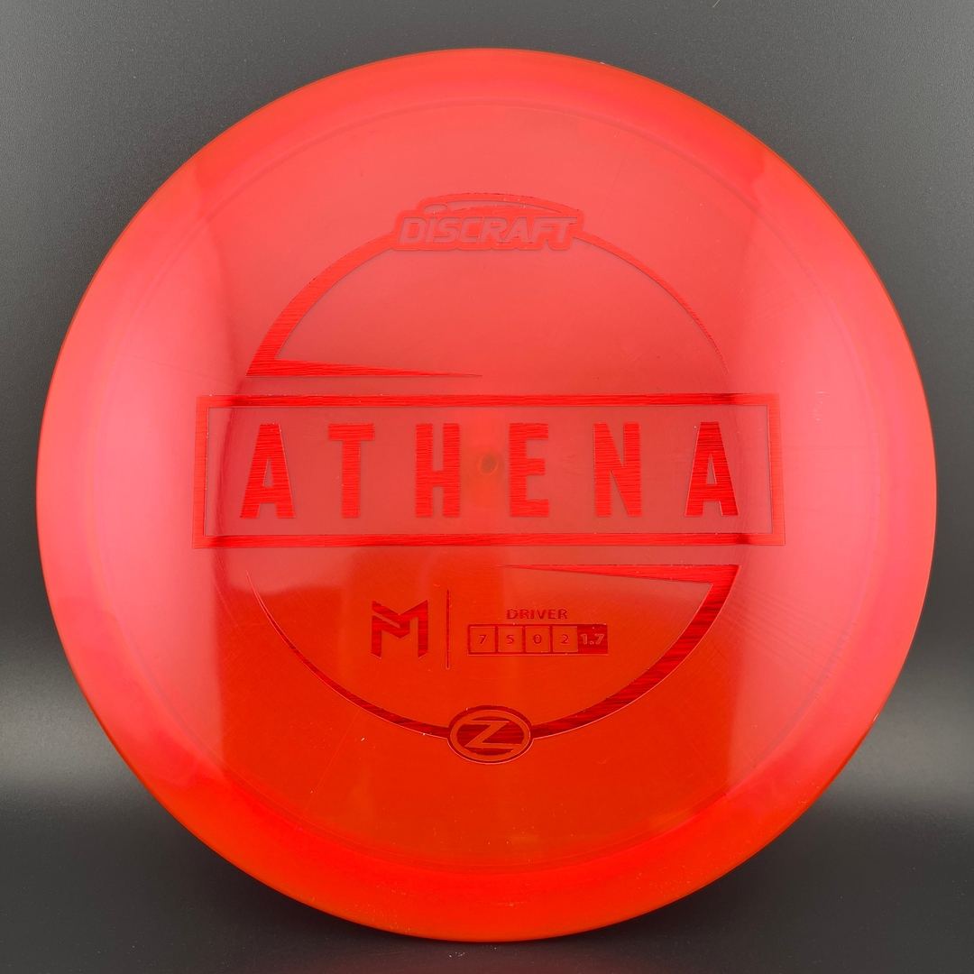 Z Athena Disc Golf Driver - Paul McBeth Edition