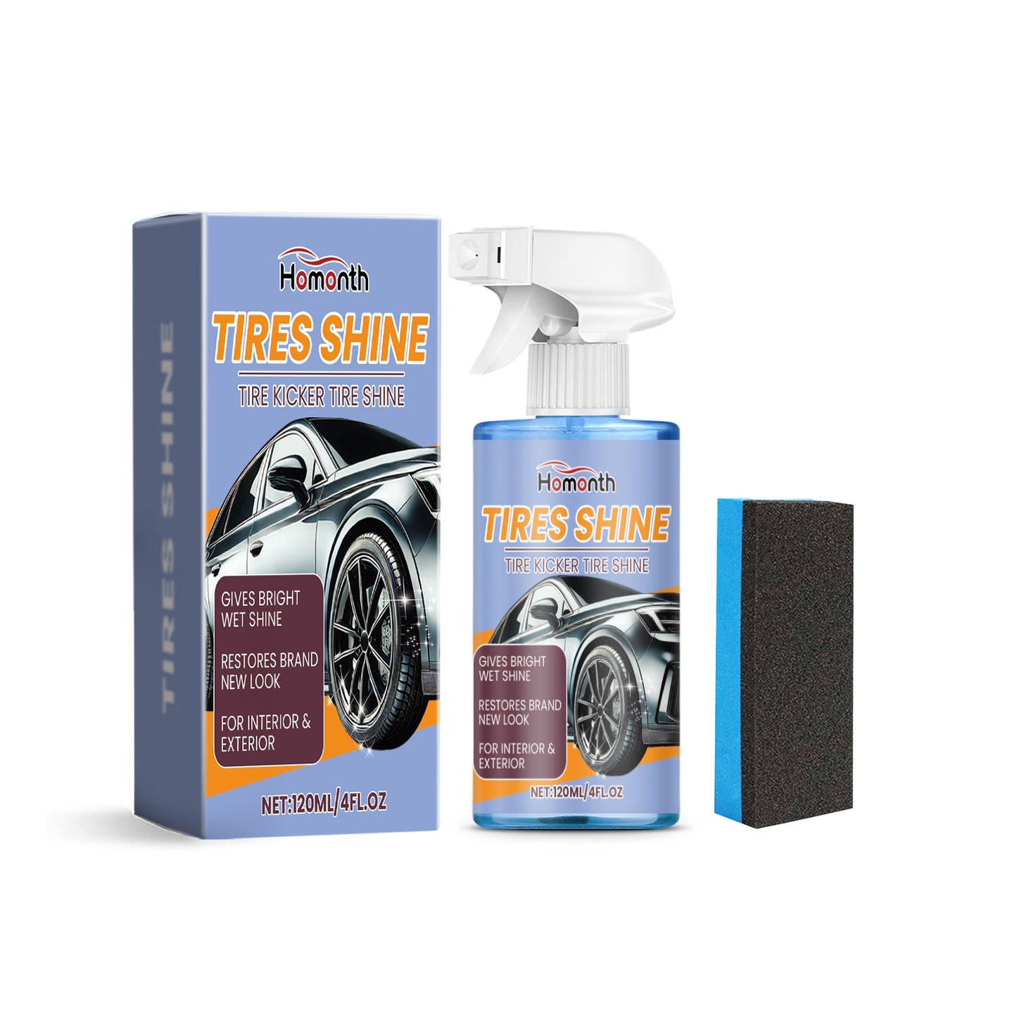 Automobile Tire Retreading Spray Tire Protection Oil Glaze Waterproof Antifouling Lasting Retreading Spray - Korvel