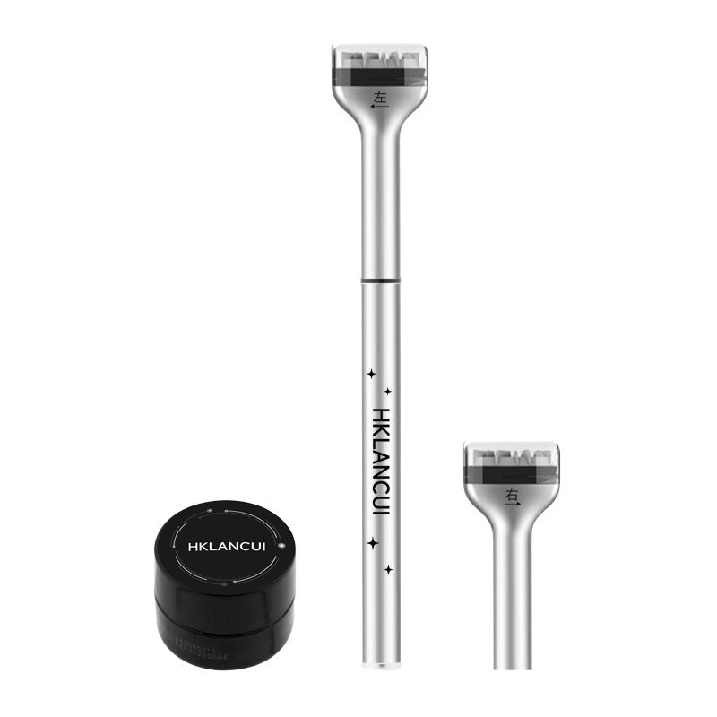 Makeup Magic Eye Liner Gel Pen Waterproof Long Lasting 2 In 1 Lower Liquid Eyeliner Pencil Eyelashes Stamp - Korvel