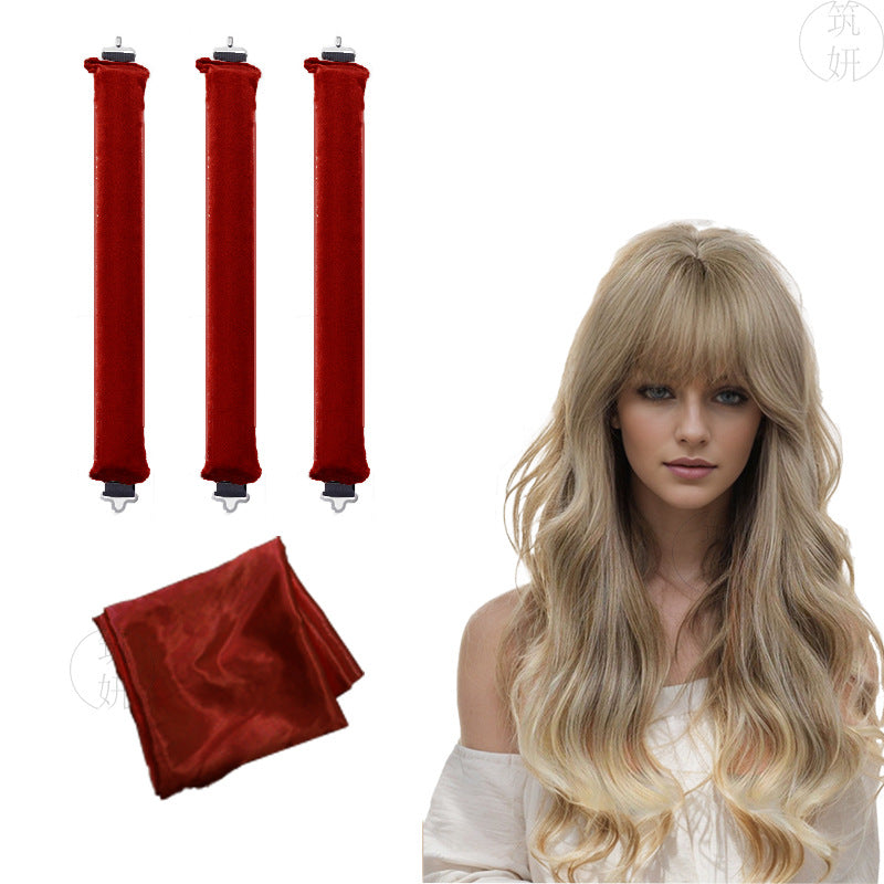 Heatless Hair Curler for Effortless Big Waves