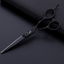 Professional Japan 440c 6 & 5.5 inch rainbow cut hair scissors set cutting shears thinning barber scissor hairdressing scissors - Korvel