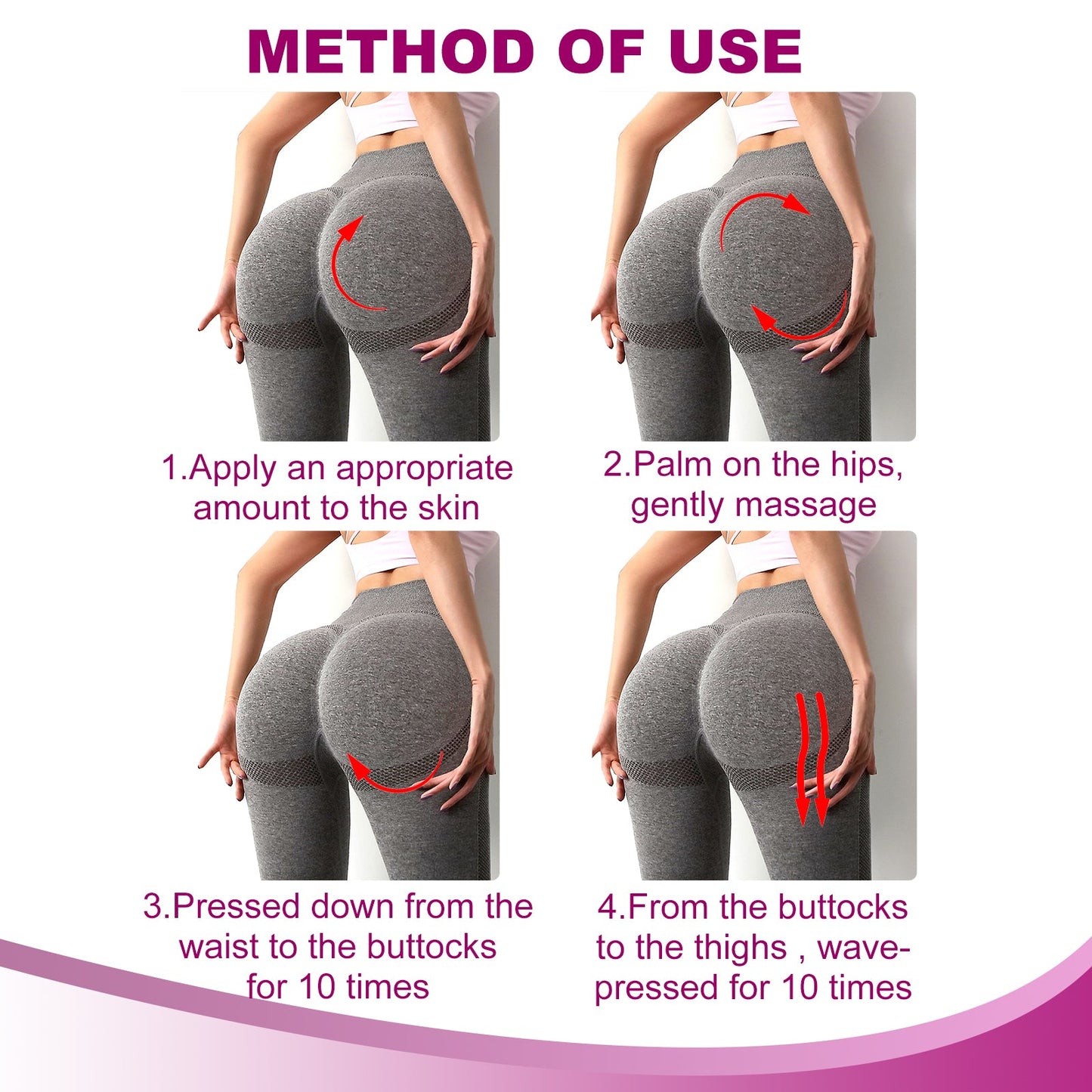 Hip Care Cream Firming And Lifting Hips Peach Hips Shaping Hips S-Curve Hips Care Cream - Korvel