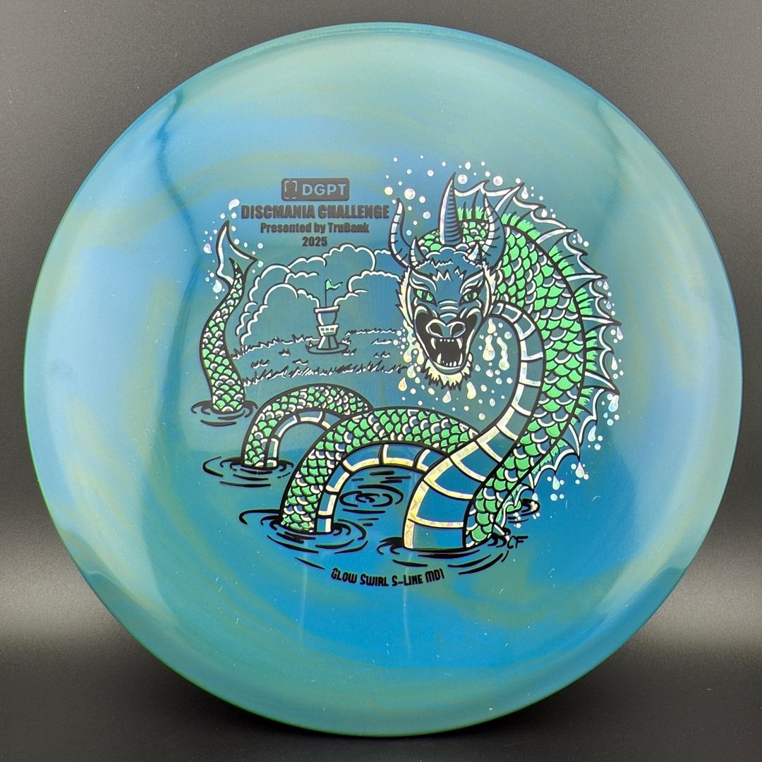 Glow Swirl S-Line MD1 - Disque Exclusif du Défi Discmania