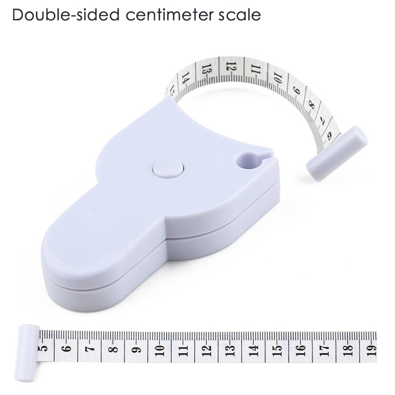 Body Measuring Tape Automatic Telescopic Tape Measure Measuring Film for Body Metric Centimeter Tape 1.5M Sewing Tailor Meter - Korvel