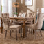 High-end Tufted Solid Wood Contemporary Velvet Upholstered Dining Chair with Wood Legs Nailhead Trim 2-Pcs Set Khaki - Korvel