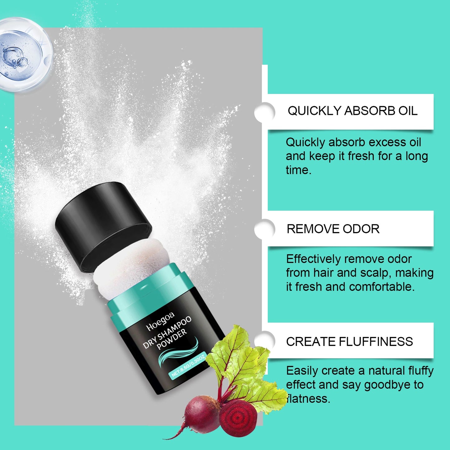 Dry Cleaning Hair Fluffy Powder - Korvel