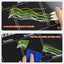 Acrylic message board magnetic refrigerator sticker household erasable calendar transparent note display board - Korvel