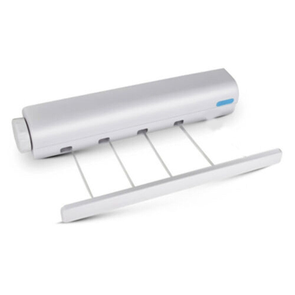 Retractable Wall-Mounted Laundry Hanger