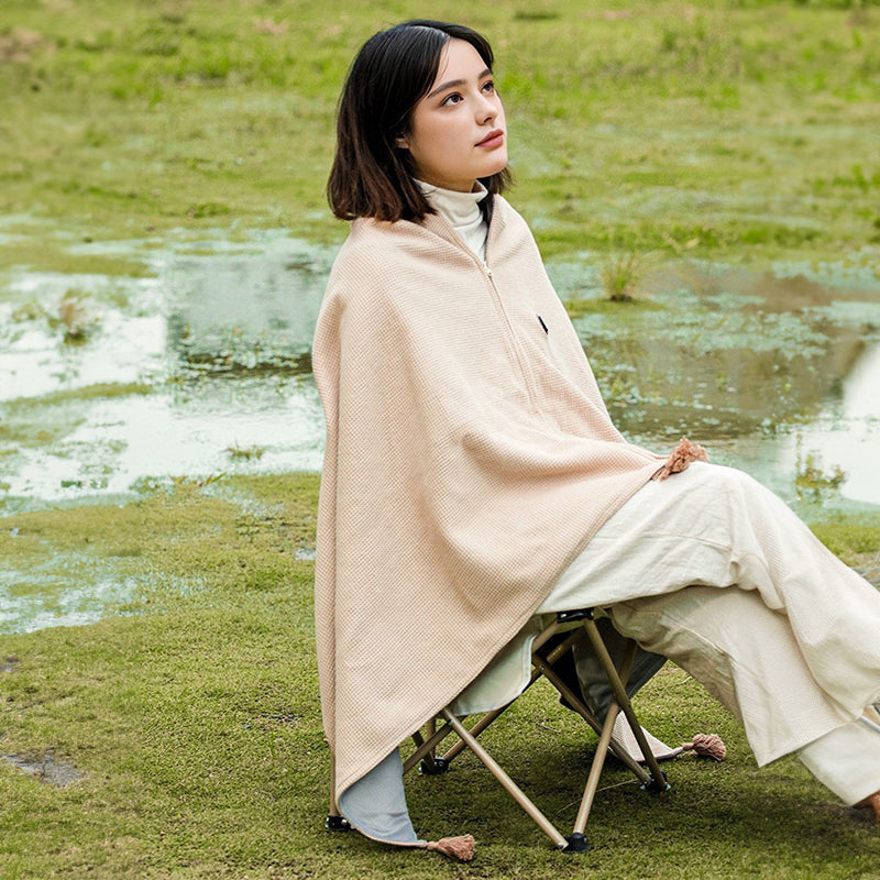 Premium Women's USB Heated Shawl for Cozy Comfort