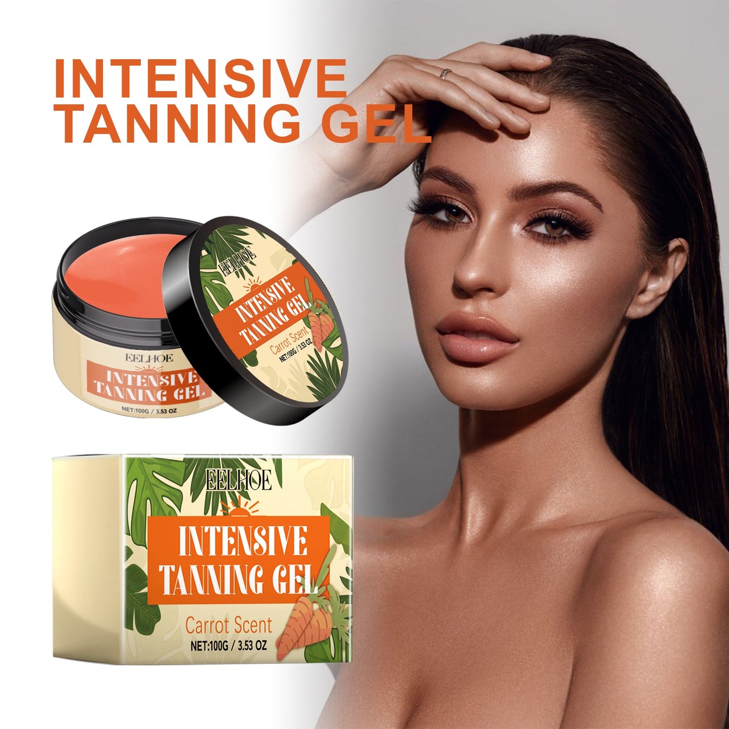 Black Repair Gel, Natural Wheat Skin Care In Summer To Help The Body Black Mild Without Greasy - Korvel