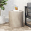 Light Gray Concrete Side Table