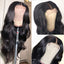 Brown Black Deep Wave Long Hair With Bangs Synthetic Wigs For Women Christmas Heat Resistant Thick Wig Gift - Korvel