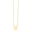 14K Yellow Gold Taurus Necklace