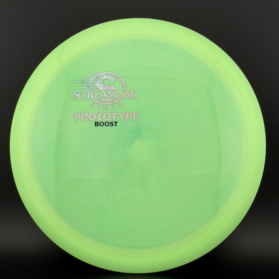 Disco Neutron Boost Prototype - Firma de Eagle McMahon