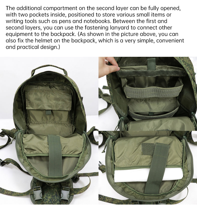 Russian Mammoth B Tactical Backpack - Premium Replica Design