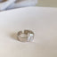 Anillo de Diamante de Circonita de Color Dopamina Love para Mujeres