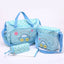 4-Piece Fashion Infant Diaper Bag Set for Moms