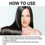 Straightening Hair Cream, Repair Damaged Dry Split Hair Smoothing Straightening Mask - Korvel