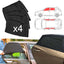 SALE 4pcs Car Front & Rear Side Window Sun Visor Shade Mesh Cover Sunshade  insulation anti-mosquito Fabric Shield UV Protector - Korvel