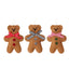 Christmas Party Decoration Christmas Tree Christmas Cartoon Pendant Biscuit Bear Small Pendant Set Christmas Supplies - Korvel