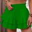 Smocked Layered Shorts - Korvel