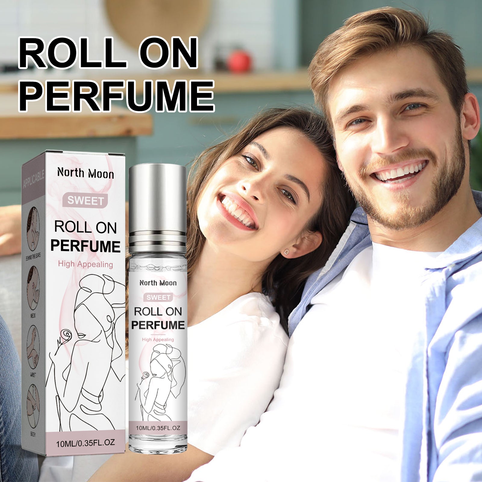Roll On Perfume, Natural Fresh Lasting Fragrance Dating Atmosphere Portable Niche Perfume - Korvel