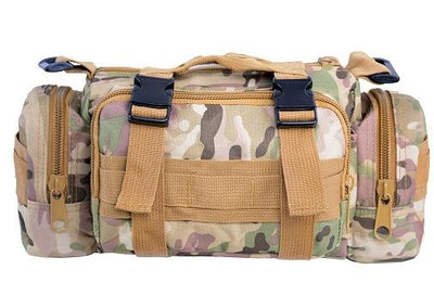 Black Hawk Commandos Multi-function Practical Waist Pack  Handlebar military Camouflage Shoulder Bag for outdoor sports activities - Korvel
