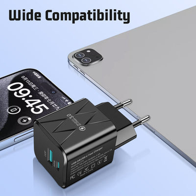 USB+PD supports super fast charging for mobile phone chargers - Korvel