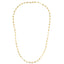14k Yellow Gold Necklace with Polished Circles