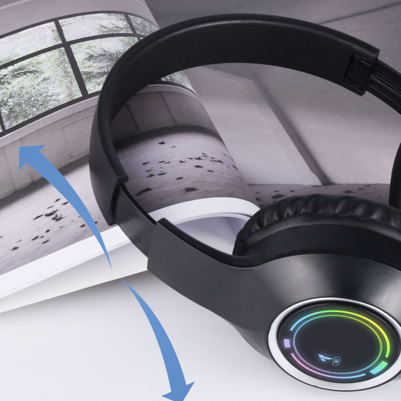 Premium Over-Ear Bluetooth Headphones - Foldable Design