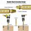 GripOut Screw Extractor Set - 6-Piece Tool Kit