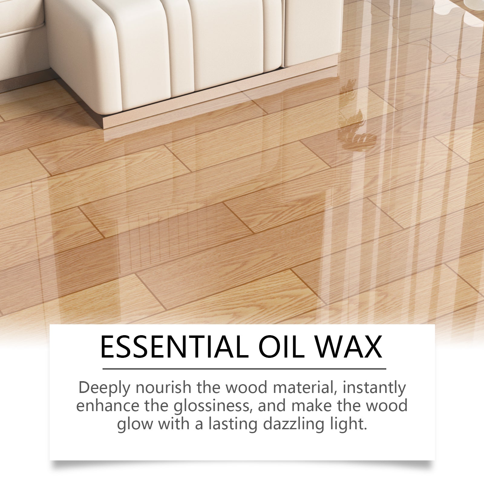 Wood Polishing Beeswax Spray Curing Furniture Polishing Color Protection Nourishing Anti-Cracking Wood Spray - Korvel