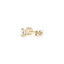 1 1/2 cttw Lab Grown Diamond Stud Earrings in 14k Yellow Gold