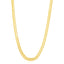 Chaîne moderne à bord léger en or jaune 14 carats poli (8,0 mm)