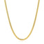 Cadena Cubana Clásica Sólida de Oro Amarillo de 14k - 2.6mm