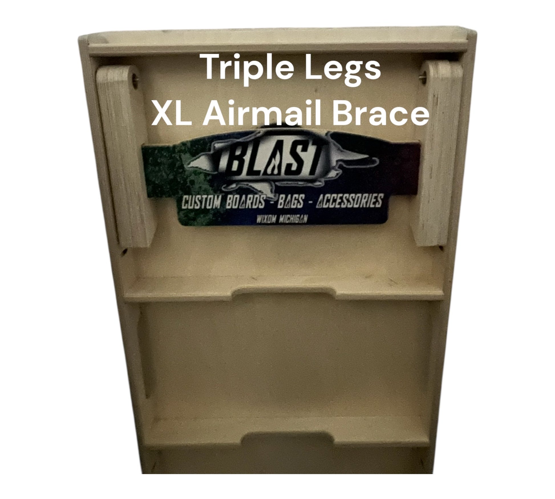 Custom Blast Elite Series Cornhole Boards with Premium 1” Tops - Korvel