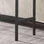 Stylish Grey Bar Table Set with Soft PU Seats and Backrests