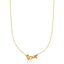 Collar LOVE en Oro Amarillo de 14k
