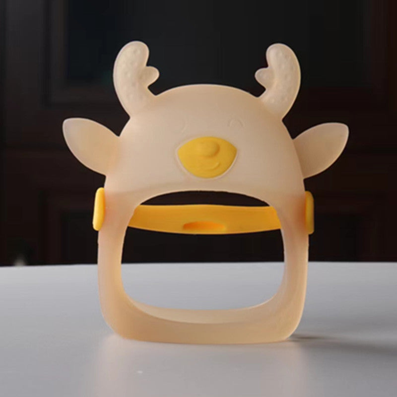 Premium Deer Glove Hand Teether - Food Grade Silicone
