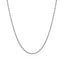 Cadena de Perlas de Oro Blanco de 14k - 1.5mm