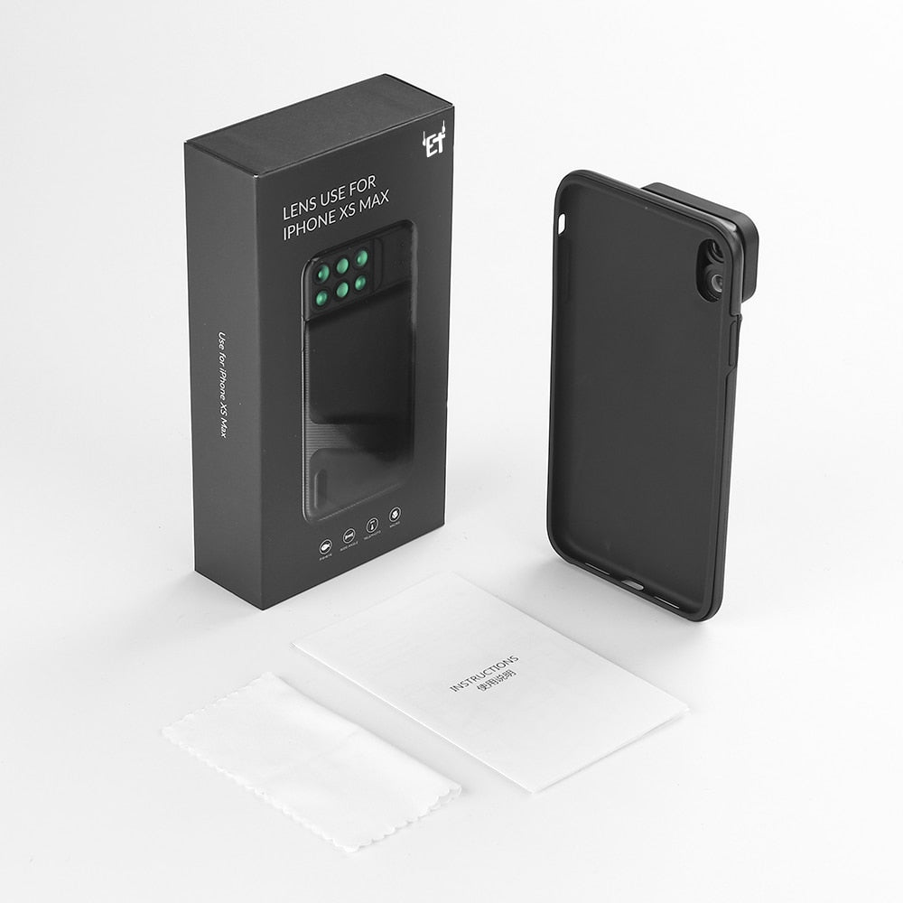Premium Camera Lens Phone Case for iPhone XR/XS Max