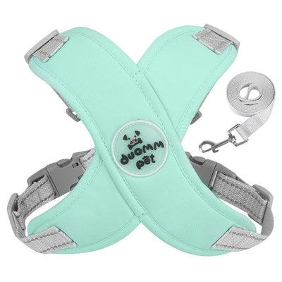 New style dog leash breathable pet chest and shoulder strap vest reflective dog leash pet leash - Korvel