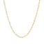 14K Yellow Gold Fine Paperclip Chain Necklace