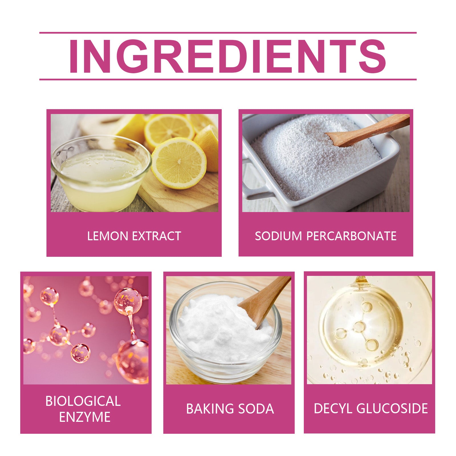 Clothing Decontamination Effervescent Tablet Biological Enzyme Explosion Salt Household Clothing Decontamination Decontamination Stain Leave Fragrance Cleaning - Korvel