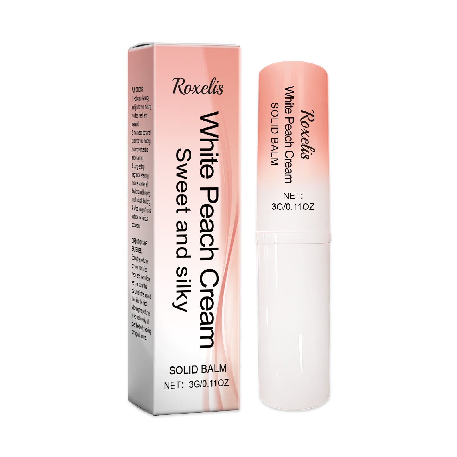 Clear Fragrance Type Solid Balm Fresh Charm Light Elegant Charm Keep Fragrance Fresh Non-Sticky Solid Balm - Korvel