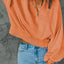 Half Snap Long Sleeve Sweatshirt
