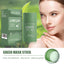 Green Tea Solid Mask, Deep Cleansing Hydrating Mask Stick Pore-Narrowing Paste Mask Stick - Korvel