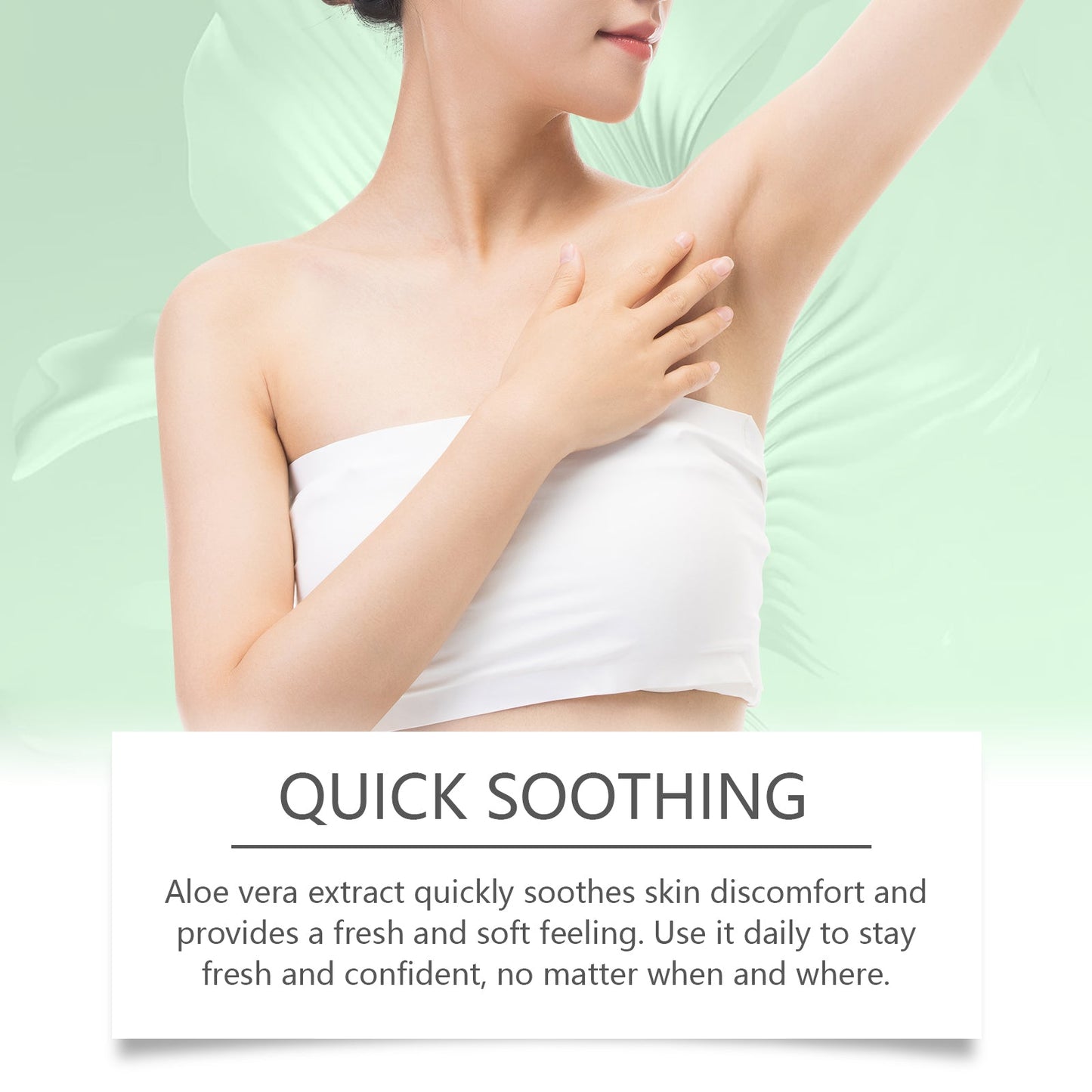 Aloe Vera Underarm Spray Refreshing Spray Hydrates, Leaves Fragrance, Nourishes And Refreshes Underarms - Korvel